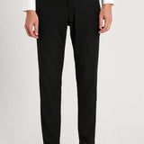 Men's Slim Fit Black Pants - MTV - 2