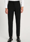 Men's Slim Fit Black Pants - MTV - 2