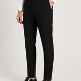 Men's Slim Fit Black Pants - MTV - 2