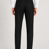 Men's Slim Fit Black Pants - MTV - 2
