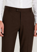 Men's Slim Fit Brown Pants - MTV - 2