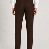 Men's Slim Fit Brown Pants - MTV - 2
