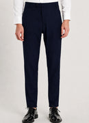 Men's Slim Fit Navy Blue Pants - MTV - 2
