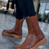 Men's Tan Boots - 223