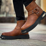 Men's Tan Boots - 227
