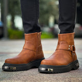 Men's Tan Boots - 227