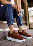 Men's Tan Sneakers - Apollo