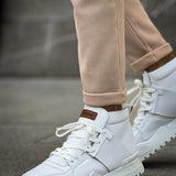 Men's White Boots - 057