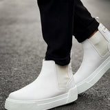 Men's White Boots - 069