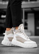 Men's White Boots - 104
