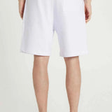 Men's white shorts with front pocket opening, TDRS