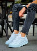 Men's White Sneakers - 040