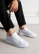 Men's White Sneakers - 2613