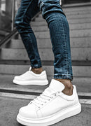 Men's White Sneakers - Apollo